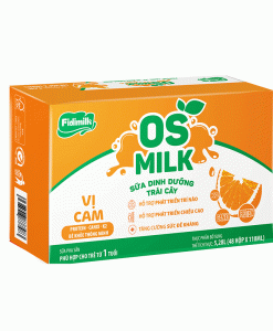 Thùng Sữa dinh dưỡng trái cây Os Milk