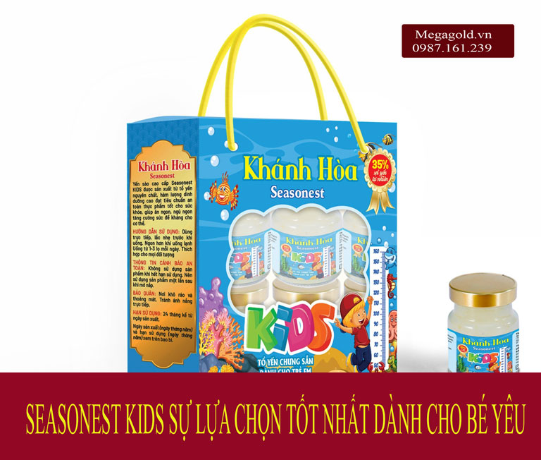 SEASONEST KIDS tinh hoa từ thiên nhiên, sự lựa chọn tốt nhất dành cho bé yêu